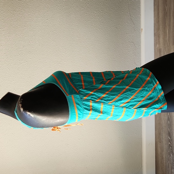 Free People Racer Back Tie Back Tank Size S - Picture 2 of 5